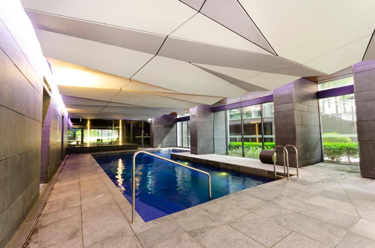 2Br Cbd Pad, City Views, Free Parking, Pool, Gym Melbourne Kültér fotó